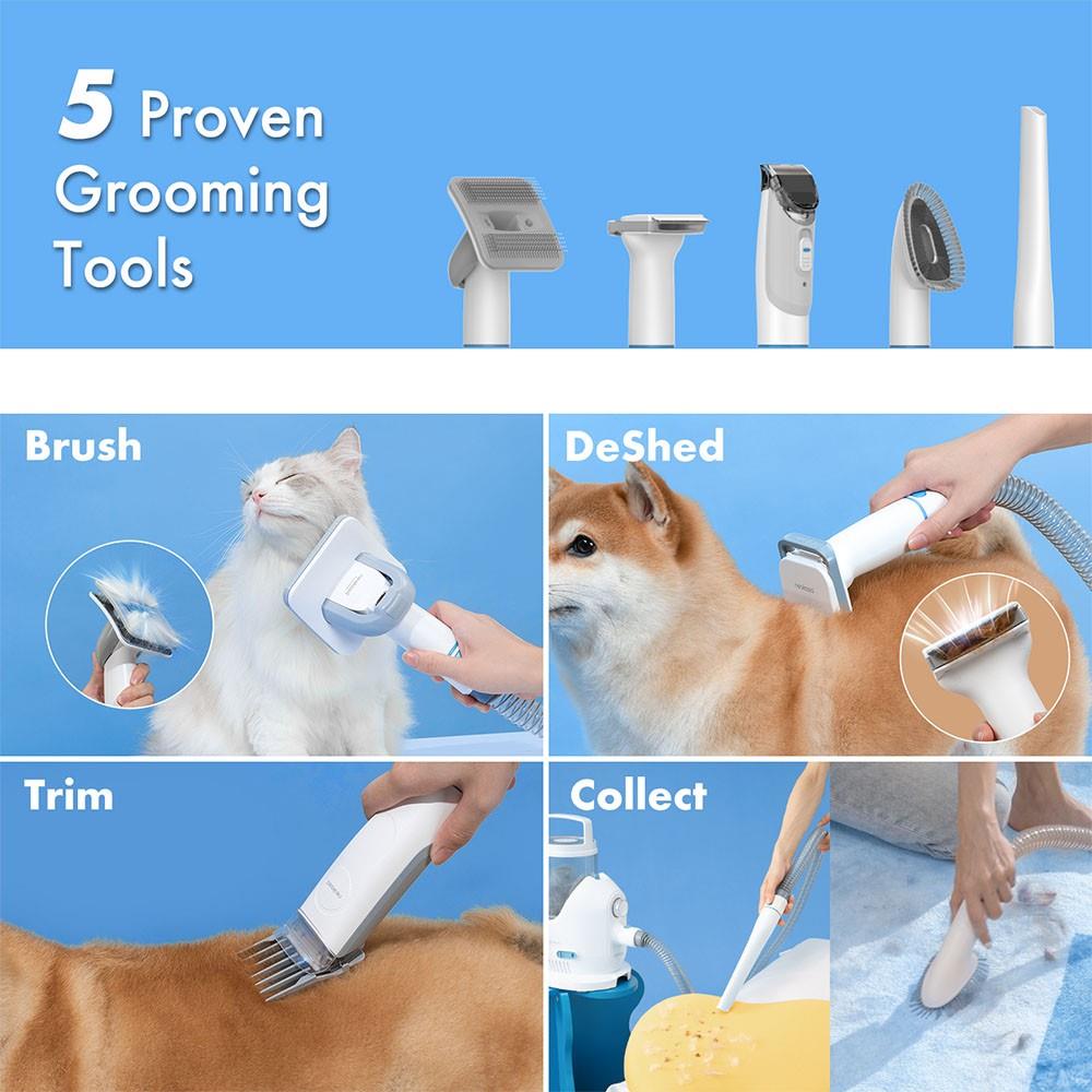 Neakasa P2 Pro Dog Grooming Kit &amp; Vacuum for Dogs Cats | Vacuum For Pet Hair