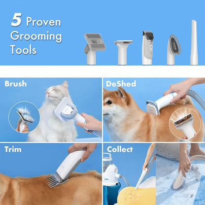 Neakasa P2 Pro Dog Grooming Kit &amp; Vacuum for Dogs Cats | Vacuum For Pet Hair