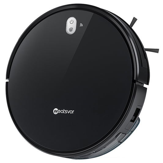 Neatsvor X520 Robot Vacuum Cleaner and Mop, 6000Pa Suction, 5200mAh Battery, Wi-Fi/APP Control, 3-in-1 Cleaning, Intelligent Navigation 3.0, HEPA Filtration, and Voice Control for Carpets and Hard Floors, Black