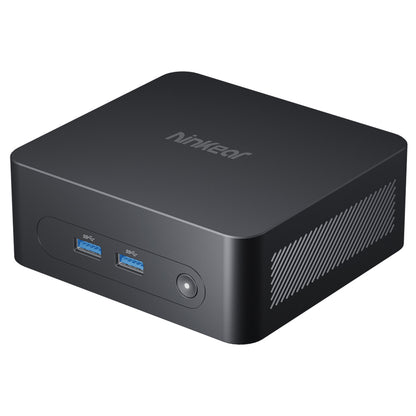 Ninkear N10 Mini PC, Intel N100 4 Cores Max 3.4GHz, 16GB RAM 512GB SSD, 2*HDMI 2.0 (4K@60Hz) Dual Display, 2.4/5GHz WiFi Bluetooth 5.0, 3*USB 3.0 1*USB 2.0 1*RJ45 1*Headphone Jack