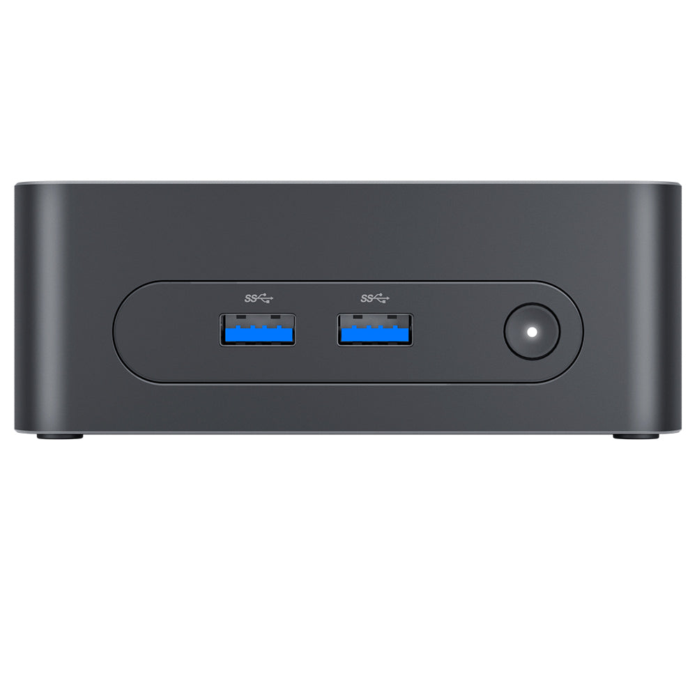 Ninkear N10 Mini PC, Intel N100 4 Cores Max 3.4GHz, 16GB RAM 512GB SSD, 2*HDMI 2.0 (4K@60Hz) Dual Display, 2.4/5GHz WiFi Bluetooth 5.0, 3*USB 3.0 1*USB 2.0 1*RJ45 1*Headphone Jack