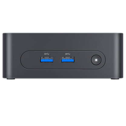 Ninkear N10 Mini PC, Intel N100 4 Cores Max 3.4GHz, 16GB RAM 512GB SSD, 2*HDMI 2.0 (4K@60Hz) Dual Display, 2.4/5GHz WiFi Bluetooth 5.0, 3*USB 3.0 1*USB 2.0 1*RJ45 1*Headphone Jack