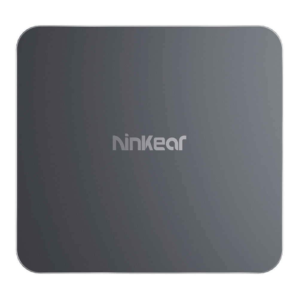 Ninkear N10 Mini PC, Intel N100 4 Cores Max 3.4GHz, 16GB RAM 512GB SSD, 2*HDMI 2.0 (4K@60Hz) Dual Display, 2.4/5GHz WiFi Bluetooth 5.0, 3*USB 3.0 1*USB 2.0 1*RJ45 1*Headphone Jack