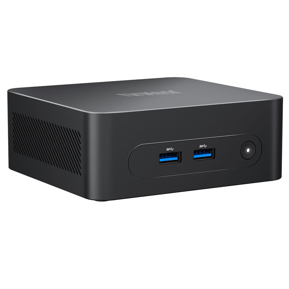 Ninkear N10 Mini PC, Intel N100 4 Cores Max 3.4GHz, 16GB RAM 512GB SSD, 2*HDMI 2.0 (4K@60Hz) Dual Display, 2.4/5GHz WiFi Bluetooth 5.0, 3*USB 3.0 1*USB 2.0 1*RJ45 1*Headphone Jack