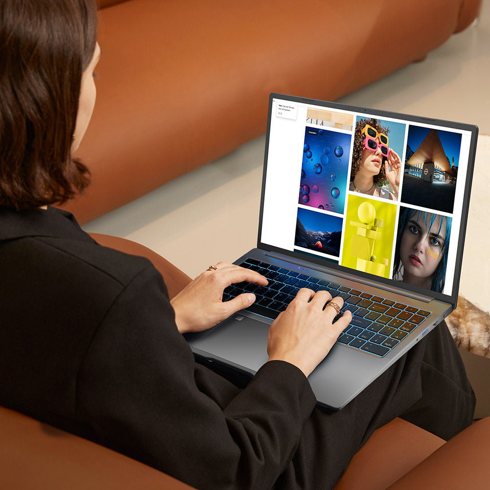 Ninkear N16 Pro Laptop, 16 inch 2560*1600 IPS Screen, Intel Core i9-12900HK 14 Cores Max 5.0GHz, 32GB RAM 1TB SSD, 120Hz Refresh Rate, WiFi 6, 5000mAh, Backlit Keyboard, 1*Full-featured Type-C, 2*USB3.0, 1*USB2.0, 1*HDMI, 1*RJ45 1*Headphone Jack