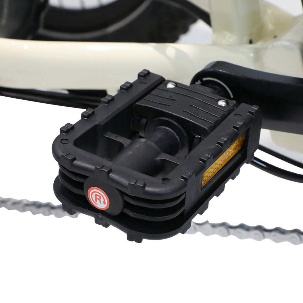 ONESPORT OT30 Electric Cargo Tricycle, 500W Motor, 48V 13Ah Battery, 20*3.0 inch Tire, 25km/h Max Speed, 80km Range, Hydraulic Disc Brakes, Shock Absorbing Fork, 180kg Max Load - Beige