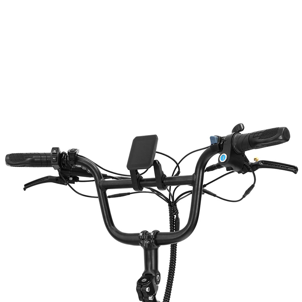 ONESPORT OT30 Electric Cargo Tricycle, 500W Motor, 48V 13Ah Battery, 20*3.0 inch Tire, 25km/h Max Speed, 80km Range, Hydraulic Disc Brakes, Shock Absorbing Fork, 180kg Max Load - Beige