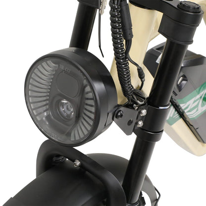 ONESPORT W66 Electric Bike, 500W Motor, 48V 13.5Ah Battery, 20*4.0 inch Tire, 25km/h Max Speed, 100km Range, Front &amp; Rear Hydraulic Disc Brakes, Shock Absorbing Front Fork, 7-speed Transmission