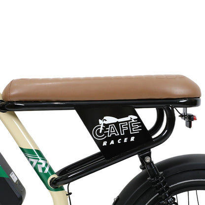 ONESPORT W66 Electric Bike, 500W Motor, 48V 13.5Ah Battery, 20*4.0 inch Tire, 25km/h Max Speed, 100km Range, Front &amp; Rear Hydraulic Disc Brakes, Shock Absorbing Front Fork, 7-speed Transmission