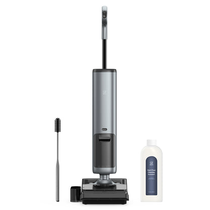 OSOTEK H200 Horizon Wet Dry Vacuum Cleaner, 14Kpa, Ultra-wide Track-wheel Roller Brush, Wipes to the Edge, 3-in-1 Wireless Floor Cleaner with Self-Cleaning, LED Display, Floor Brush, Smart Vacuum Cleaner for All Hard Floors