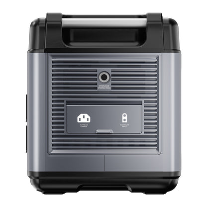 OUKITEL P2001 Plus Portable Power Station, 2400W AC Output, 2048Wh LiFePO4 Battery, 13 Outlets, 80% Charge in 1Hr, Smart APP Control, Adjust at 400W/800W/1200W/1800W, 2000W UPS < 10ms, Max. 500W Solar Input, IP54 Dust-Proof &amp; Splash-Proof