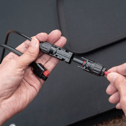 OUKITEL PV400 400W Foldable Portable Solar Panel with Kickstand, 23% Energy Conversion Rate, IP65 Waterproof