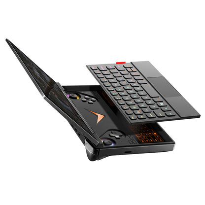One Netbook OneXPlayer G1 Handheld Gaming PC, AMD Ryzen AI 9 HX 370 12 Cores Max 5.1GHz, 8.8'' 2560*1600 144Hz Screen, 64GB LPDDR5X 7500MHz RAM 4TB SSD, WiFi 6E, 2*USB-C, 1*USB3.2, 1*TF Card, 1* Oculink, 1*3.5mm Audio, Fingerprint Unlock - EU Plug