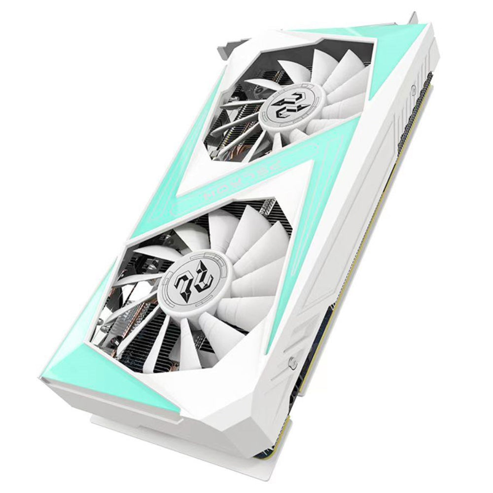 PELADN RTX2060 SUPER Gaming Graphics Card, 8GB GDDR6 RAM, 8Pin 256bits, 175W, Dual-Fan, PCI Express 3.0, 3xDP 1xHDMI - White