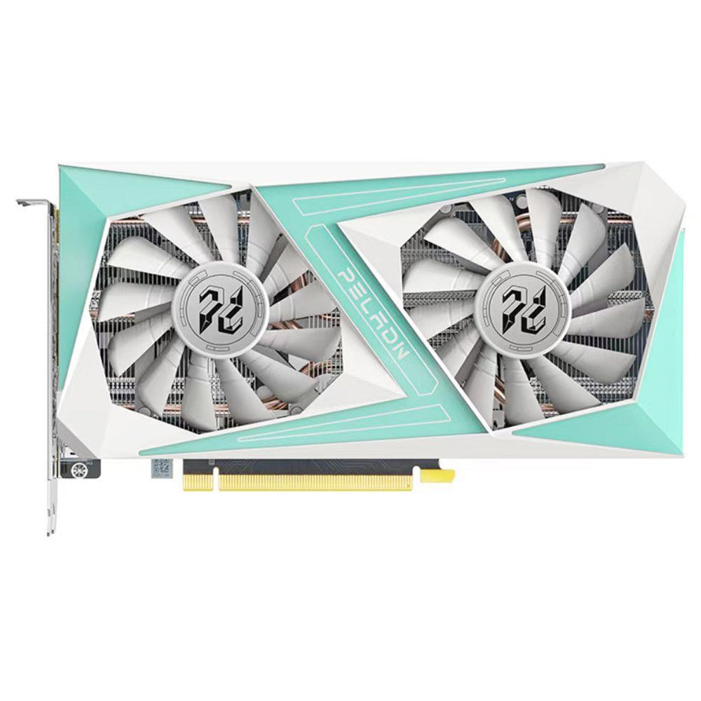 PELADN RTX2060 SUPER Gaming Graphics Card, 8GB GDDR6 RAM, 8Pin 256bits, 175W, Dual-Fan, PCI Express 3.0, 3xDP 1xHDMI - White