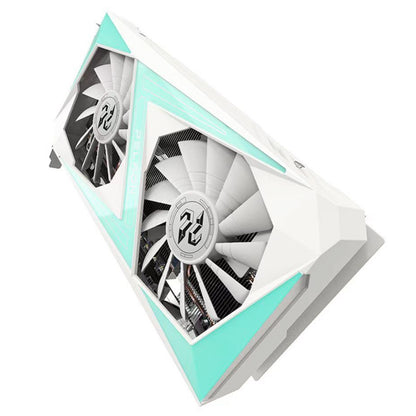 PELADN RTX2060 SUPER Gaming Graphics Card, 8GB GDDR6 RAM, 8Pin 256bits, 175W, Dual-Fan, PCI Express 3.0, 3xDP 1xHDMI - White