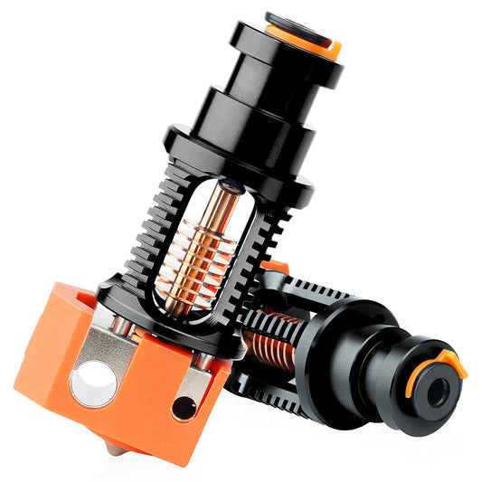 Phaetus Dragon Hotend Standard Flow Edition, 500 Celsius Degrees Temperature Resistance, for Prusa/Creality CR-10/Ender 3, Compatible with All Filaments, PLA, ABS, PETG, TPU, PP, PC, Nylon, PEEK, PEI and Composite Materials, Black