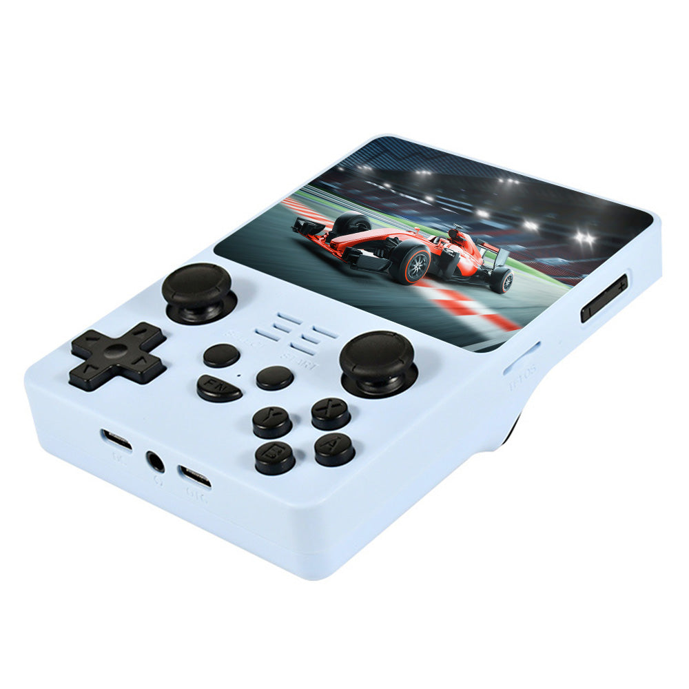Powkiddy RGB20S Game Console 16GB Linux 128GB TF Card - Blue