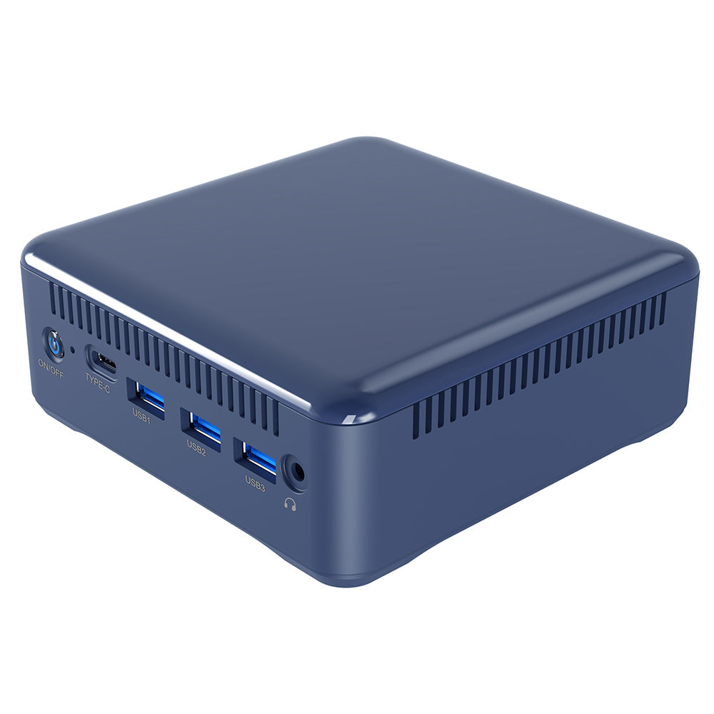 RUPA HSI-100 Mini PC, Intel N100 4 Cores Max 3.4GHz, 16GB RAM 512GB SSD, 3*HDMI 4K 60Hz Triple Screen Display, WiFi 6 Bluetooth 5.2, 3*USB 3.0, 1*Type-C, 1*RJ45, 1* 3.5mm Audio