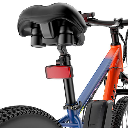 Ridstar S29 Electric Bike 29*2.0 inch Tires 1000W Motor 48V 15Ah Battery 50km/h Max Speed 80km Max Range Mechanical Disc Brakes SHIMANO 21 Speed