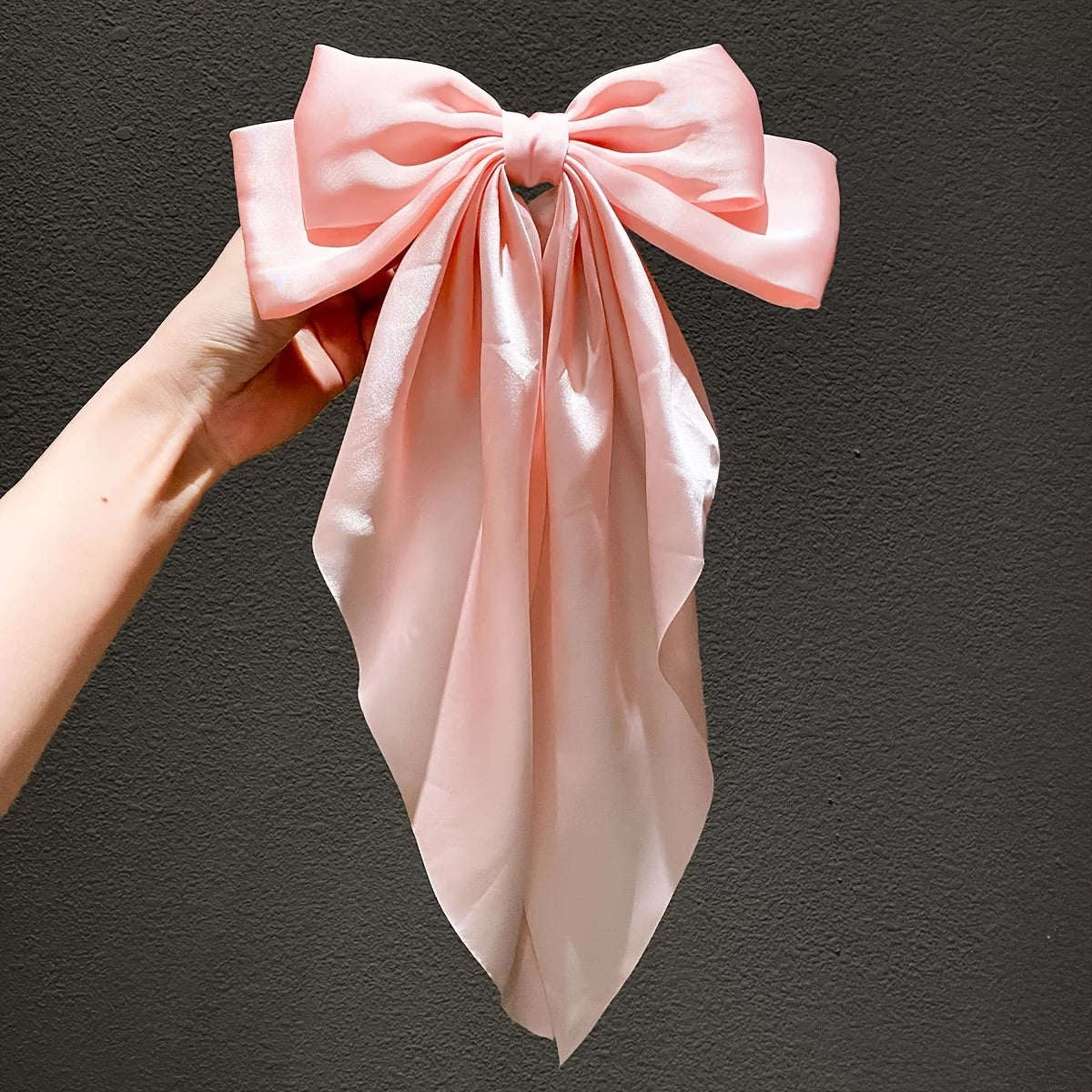 1/2/8Pcs Big Bow Ribbon Hairpin for Women