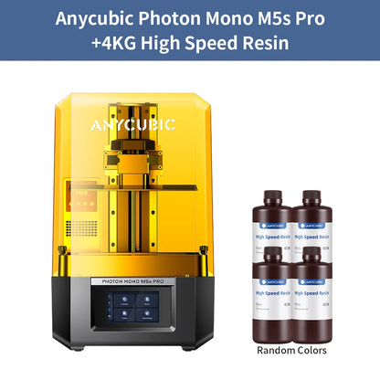 ANYCUBIC Photon Mono M5s Pro 10.1'' 14K High Speed LCD Resin 3D Printer Leveling Free Up to 150mm/h Impressora 3D