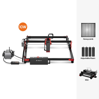 AlgoLaser DIY Kit Laser Master 2 Laser Engraver 10W Output Power Laser Cutter and Engraver Machine for Wood and Metal 40x40cm