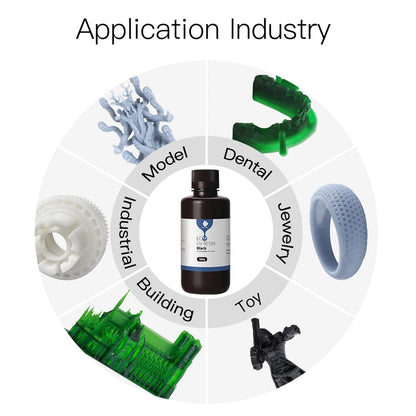 ANYCUBIC ECO UV Resin For LCD 3D Printer Low Odor Safety 405nm UV Plant-Based Resin High Precision Quick Curing