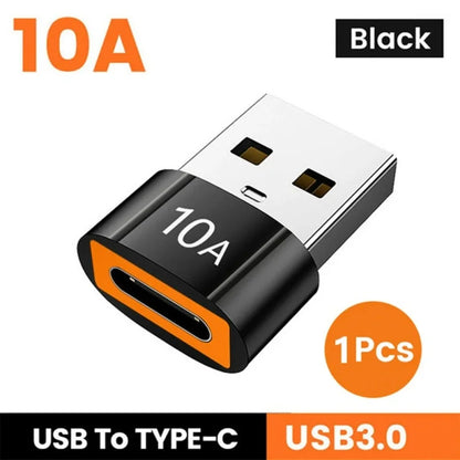 10A OTG USB 3.0 Typ C OTG Adapter USB C Stecker auf USB 3.0 Buchse Kabel Konverter OTG USB Für Xiaomi Samsung Laptop Datum Übertragung