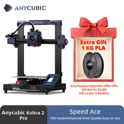 ANYCUBIC Kobra 2 Pro FDM 3D Printer 500mm/s Maximum Print Speed With 9.8 x8.7 x 8.7inch Printing dimensions LeviQ 2.0