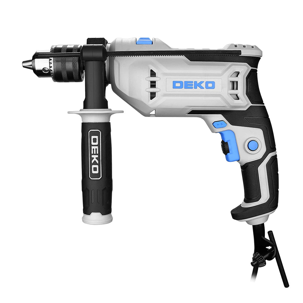 Taladro atornillador DEKO DKID13XL65G de impacto profesional de 220 V, 2 funciones, herramienta eléctrica (serie DKID)