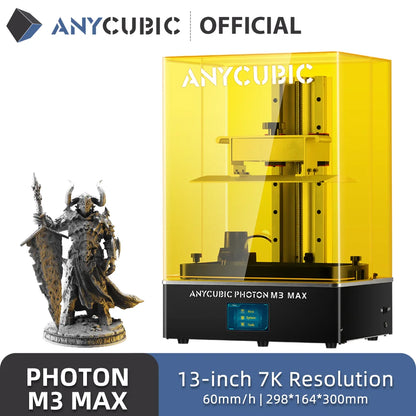 Российский ANYCUBIC UV Смола LCD 3D принтер Photon Mono 2, Mono X 6Ks,M3 Max,12K Mono M5s 14K Mono M5s Pro DLP Printer Photon D2