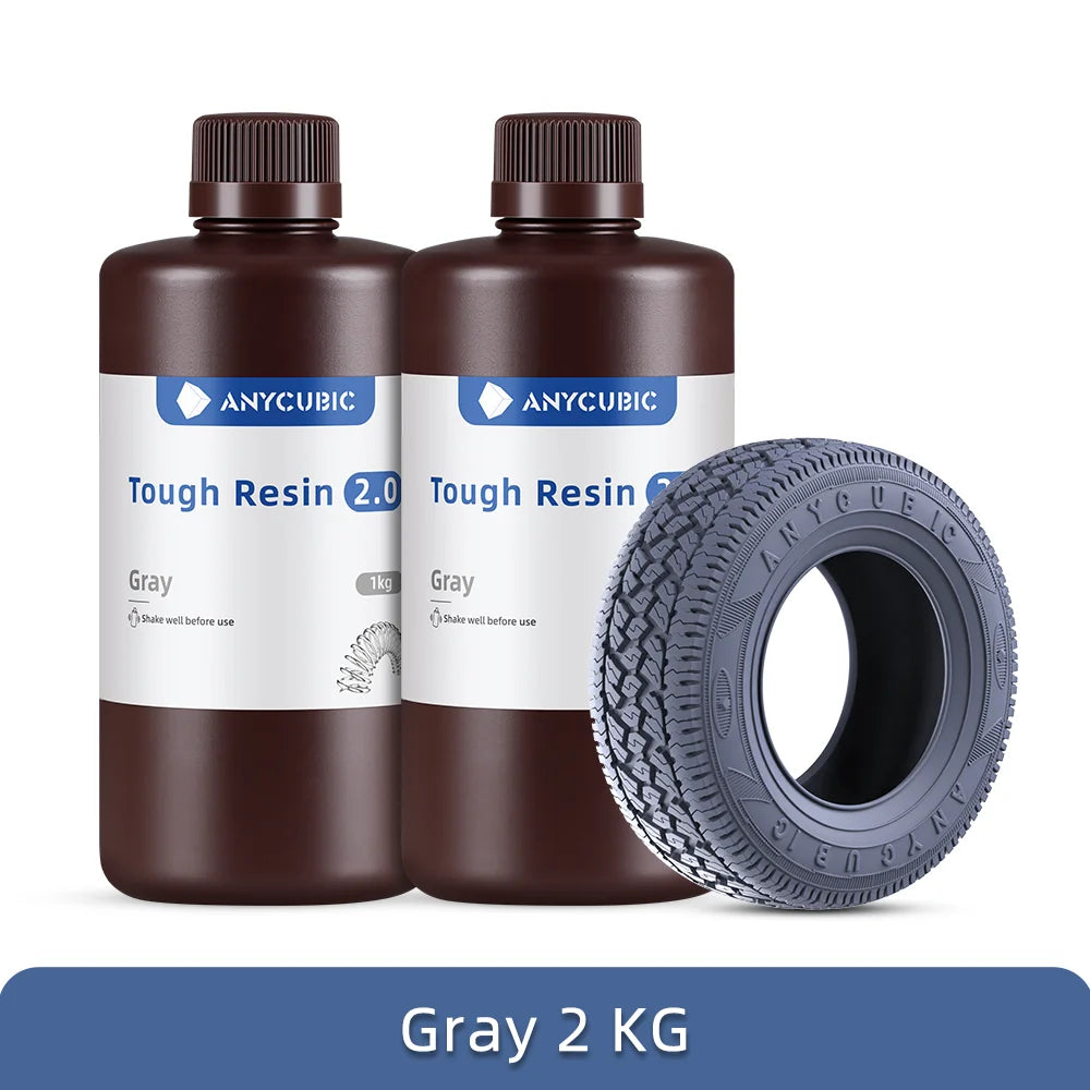 Newest UV Resin ANYCUBIC UV Tough Resin 2.0 Flexible 3D Printing Material For Photon Mono (X)LCD 3D Printer 365-405nm