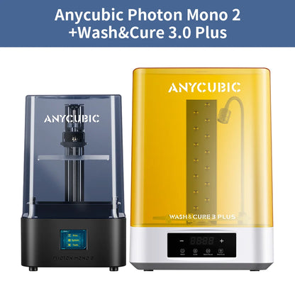 ANYCUBIC Photon Mono 2 LCD UV Resin 3D Printer High-Speed 3D Printing 6.6" 4K+ Monochrome Screen 165*143*89mm Printing Size