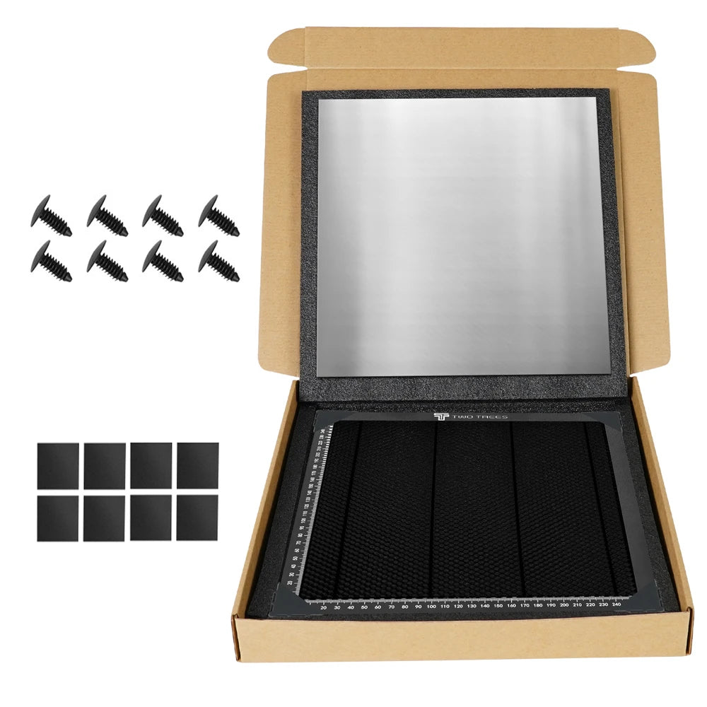 Máquina de corte láser con grabador láser y mesa de trabajo de panal para máquina de corte de CO2 TS2 TTS-55, piezas de equipo láser