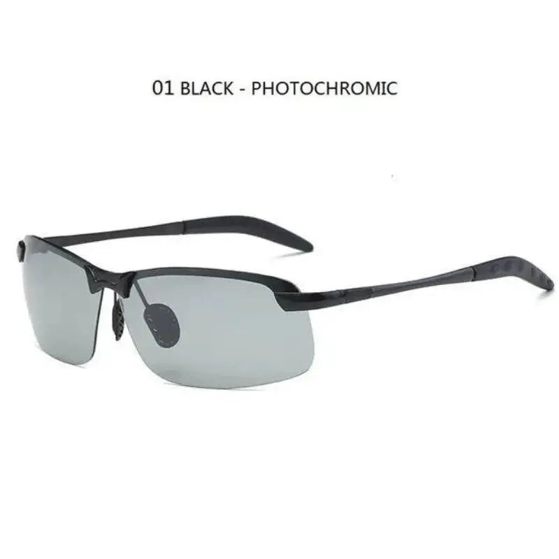 Gafas de sol polarizadas fotocromáticas para hombre, para conducir, pescar, camaleón, cambian de color, visión diurna y nocturna, UV400