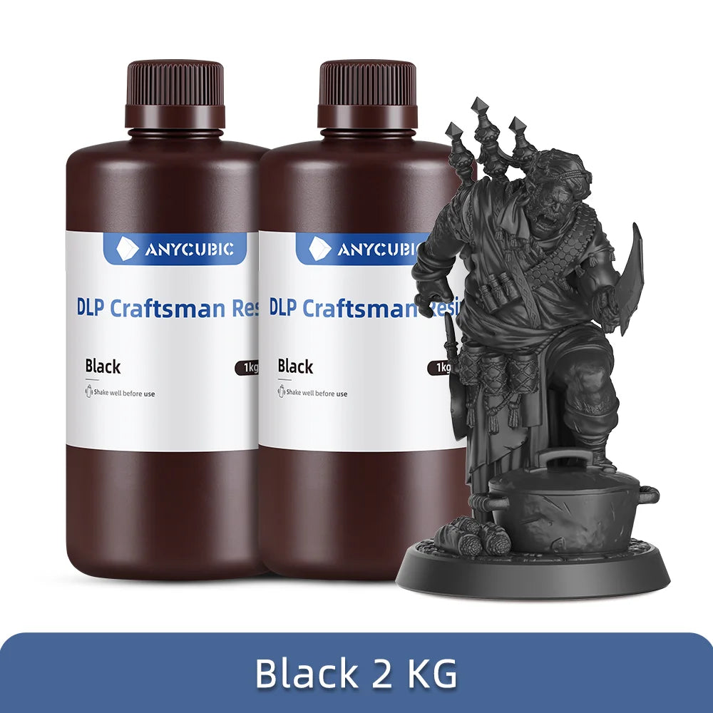 ANYCUBIC DLP Craftsman Resin DLP Exclusive Resins Long Shelf Life High Accuracy 3D Printing Material Developed For Photon Ultra