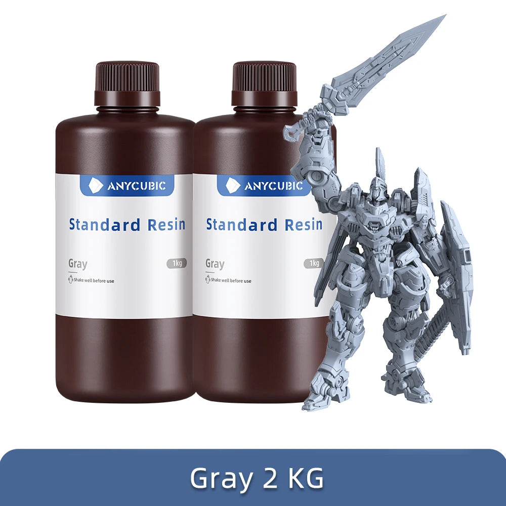 ANYCUBIC 405nm UV Resin For Photon 3D Printer Photon Mono X Printing Material LCD UV Sensitive Normal 1kg Liquid