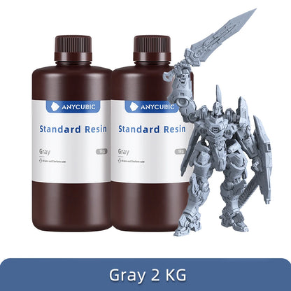 ANYCUBIC 405nm UV Resin For Photon 3D Printer Photon Mono X Printing Material LCD UV Sensitive Normal 1kg Liquid