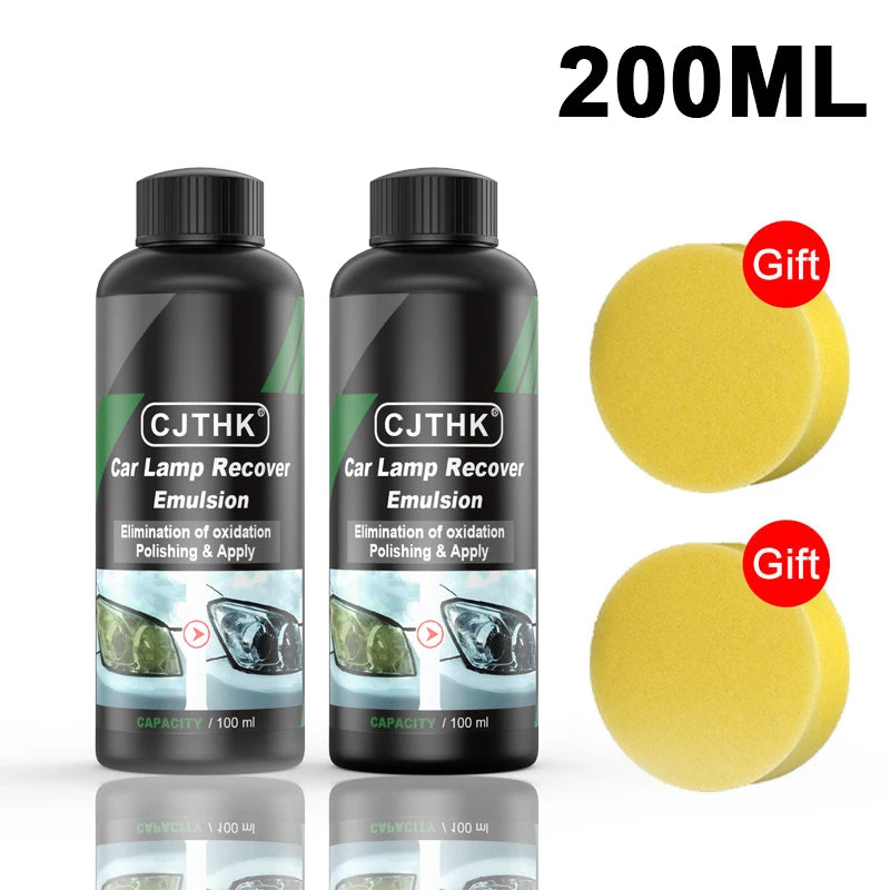 Car Headlight Restoration Polishing Kits Headlamp Repair Kits Car Light Polisher Cleaning Paste Cars Paint Refurbish Agent