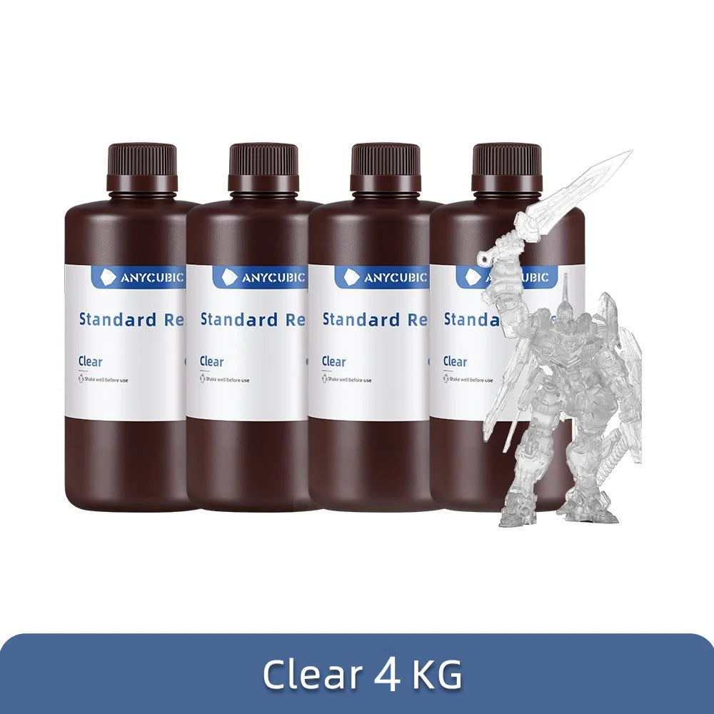 ANYCUBIC 405nm UV Resin For Photon 3D Printer Photon Mono X Printing Material LCD UV Sensitive Normal 1kg Liquid