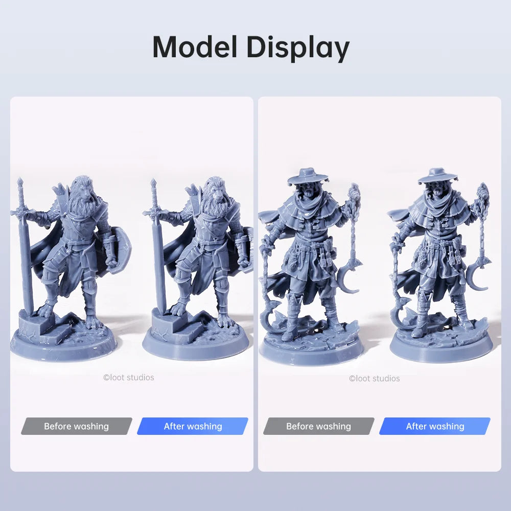 ANYCUBIC Wash & Cure 3 Plus Washing Curing 2 in 1 Machine For Photon Mono M5s LCD 3D Printer 3D Printing Models