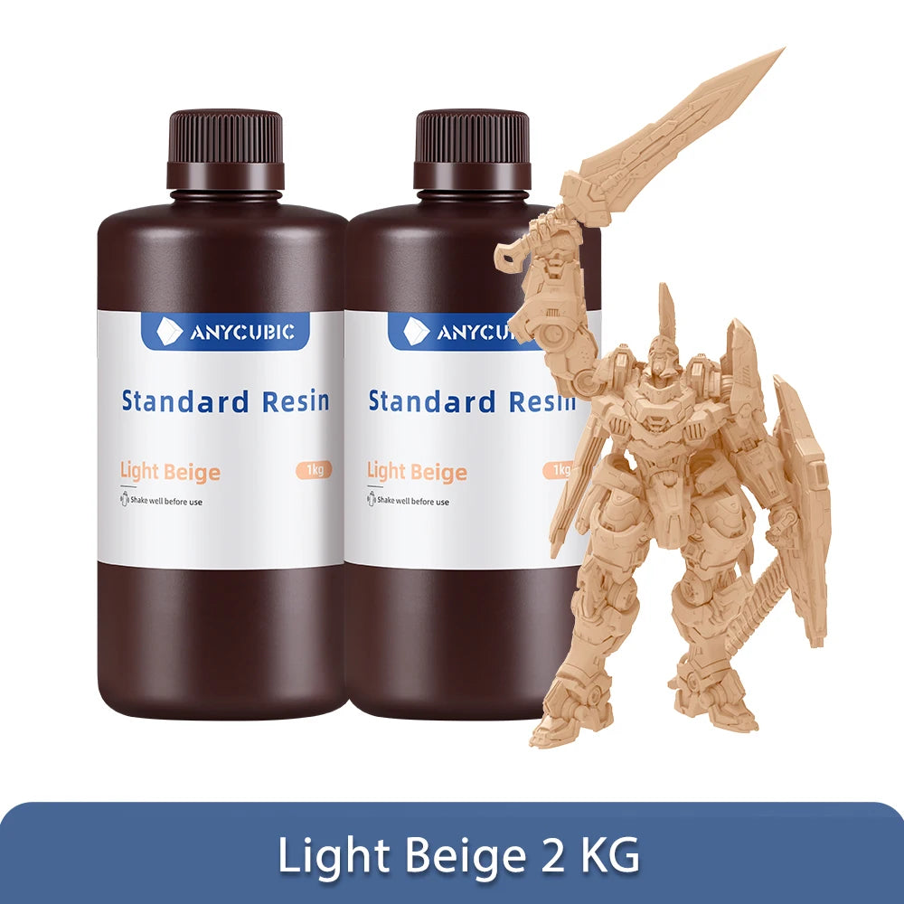 ANYCUBIC 405nm UV Resin For Photon 3D Printer Photon Mono X Printing Material LCD UV Sensitive Normal 1kg Liquid