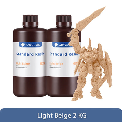 ANYCUBIC 405nm UV Resin For Photon 3D Printer Photon Mono X Printing Material LCD UV Sensitive Normal 1kg Liquid