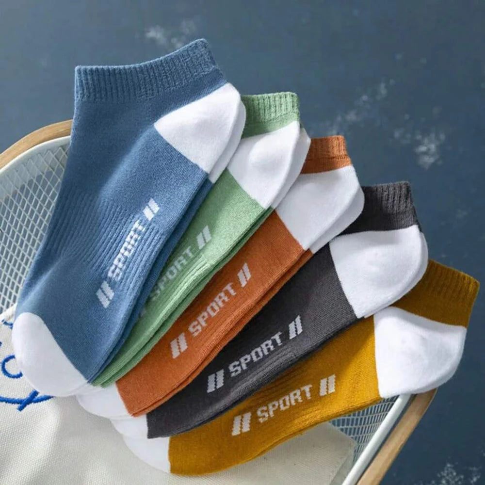 Calcetines náuticos para hombre, transpirables, absorbentes del sudor, de color sólido, de alta calidad, para negocios, 10/40 pares