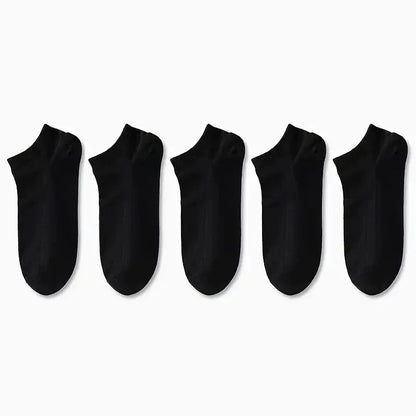 Calcetines náuticos para hombre, transpirables, absorbentes del sudor, de color sólido, de alta calidad, para negocios, 10/40 pares