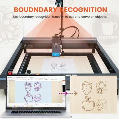 ACMER A500 Lightbrun Camera for ACMER XTOOL SCULPFUN Atomstack Ortur IKIER CREALITY TWO TREES COMGROW Laser Engraving Machine