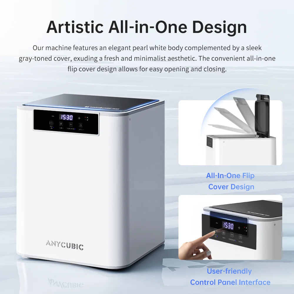 ANYCUBIC Wash & Cure Max 14.9L 2-in-1 Washing Curing Machine For SLA LCD Resin 3d Printer For Photon M3 Max
