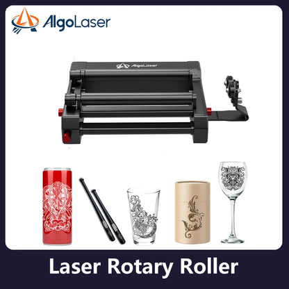 ORTUR 4-in-1 Multi-Function Chuck Laser Engraver Rotary Roller Claw AlgoLaser RR2 For Cylindrical Ring Irregular Ball Object
