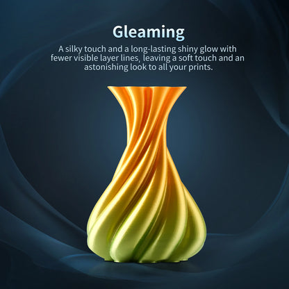 ANYCUBIC Silk PLA 3D Printer Filament 1.75mm 1kg/Roll PLA Filament 3D Printing Material For FDM 3D Printer